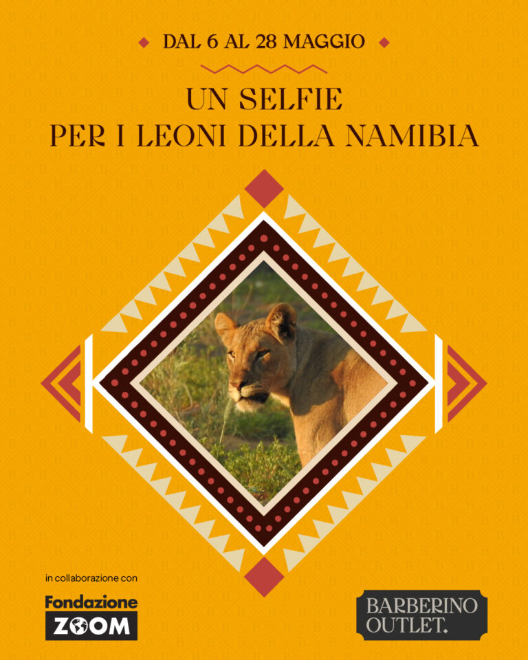 PER I LEONI DELLA NAMIBIA UN TAG CHE FA LA DIFFERENZA.