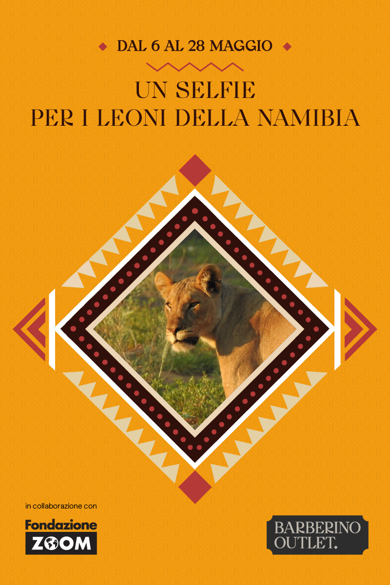 PER I LEONI DELLA NAMIBIA UN TAG CHE FA LA DIFFERENZA.
