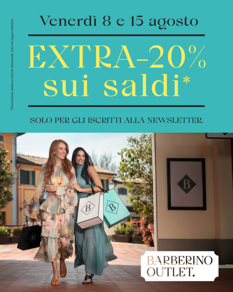 Extra -20%: il venerdì che aspettavi