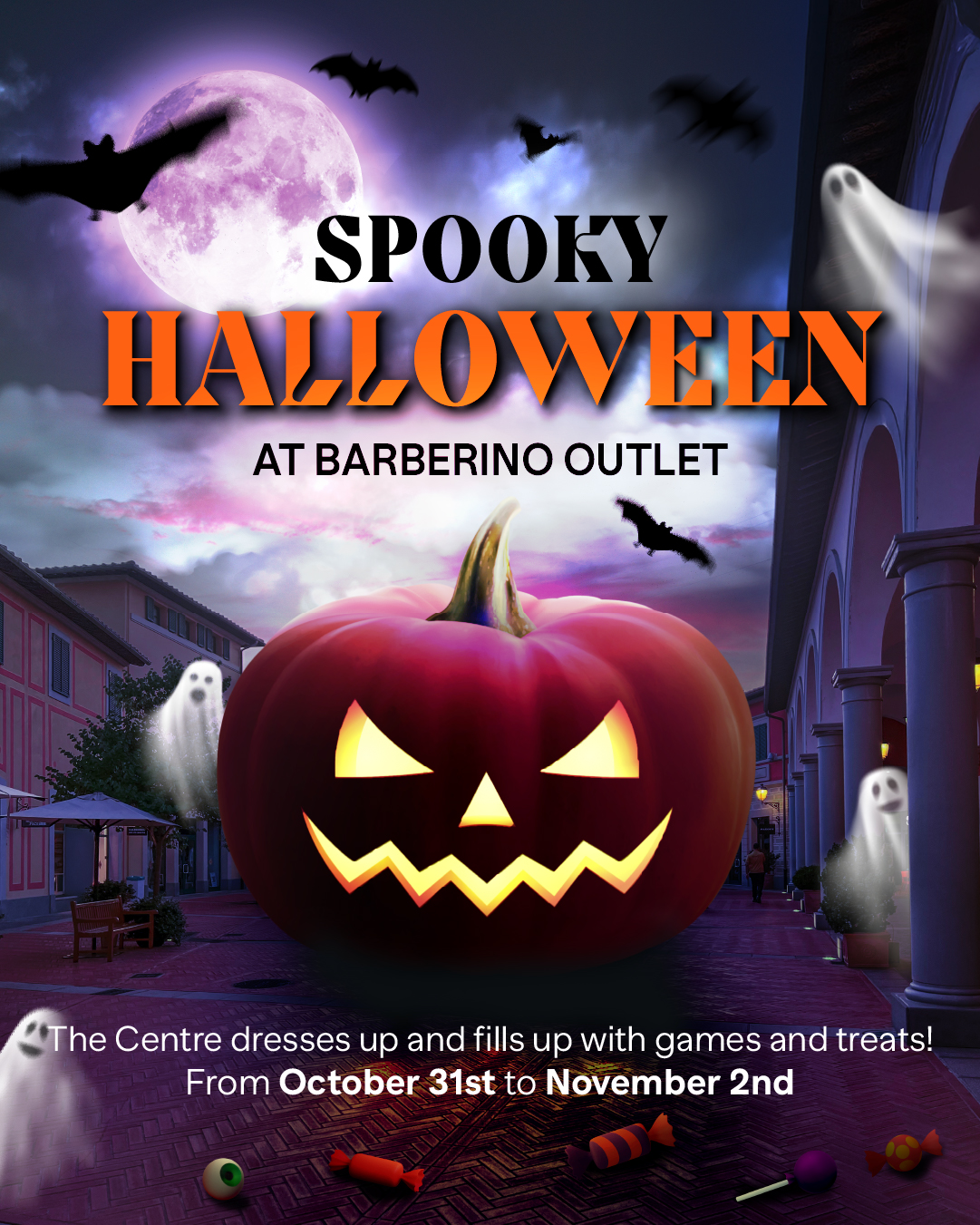MANY EVENTS FOR A SPOOKTACULAR HALLOWEEN