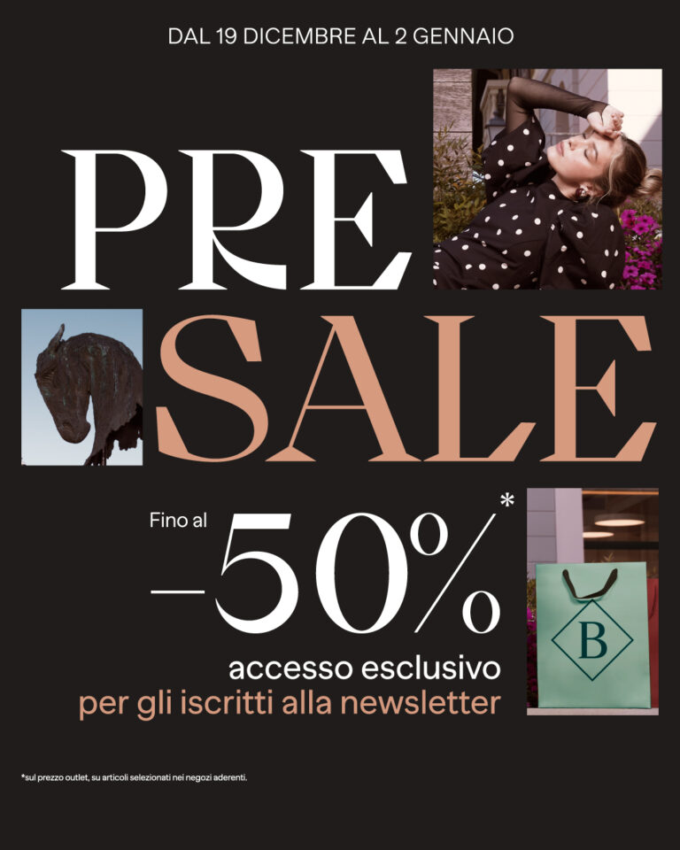 SALDI IN ANTEPRIMA: ESCLUSIVAMENTE PER TE