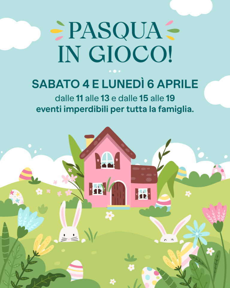 LA PASQUA? NON È MAI STATA COSÌ DIVERTENTE.
