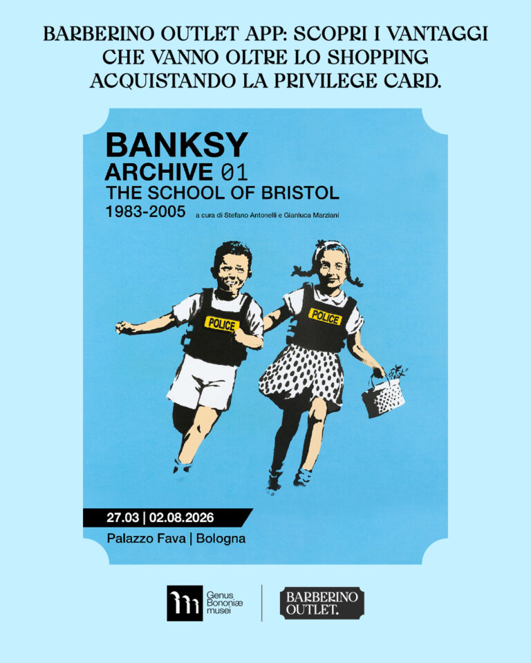 ALLA MOSTRA DI BANKSY CON BARBERINO OUTLET.